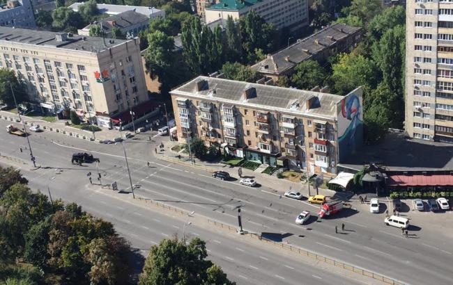 У центрі Києва пройшли антитерористичні навчання СБУ