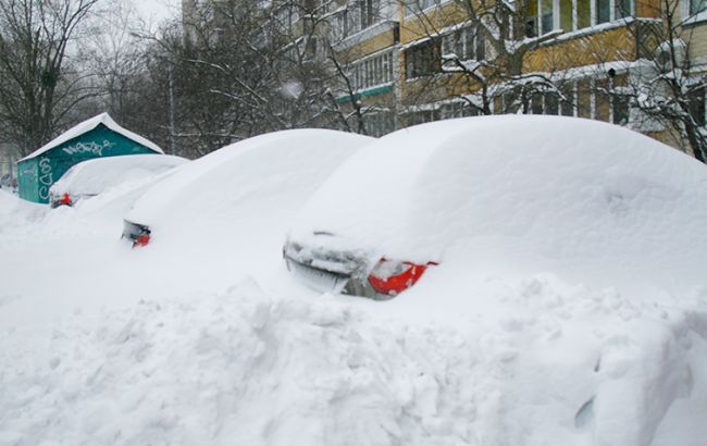 В Киеве прогнозируют снегопады, метели и сильный ветер