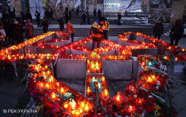 День героев Небесной сотни: за порядком в центре Киеве следят около 1 тыс. правоохранителей