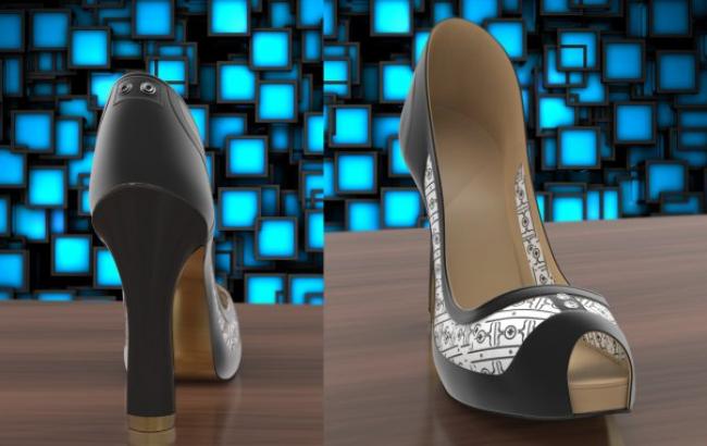В Литве изобрели туфли, меняющие узор под настроение
