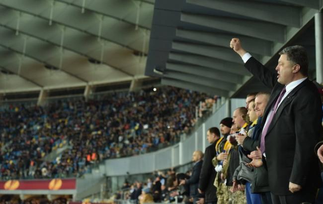 Порошенко привітав "Дніпро" з виходом у фінал Ліги Європи