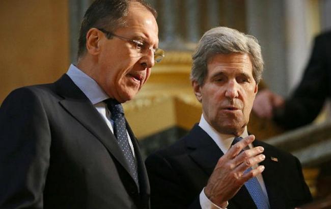 Лавров обсудил с Керри ситуацию в Сирии, Украине, а также санкции против РФ