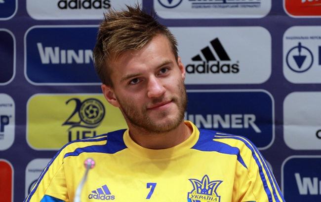 Назван лучший футболист в составе сборной Украины