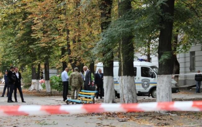 Міліція назвала вибух терактом у представництва Президента у Херсоні
