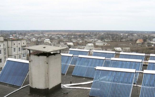 На київських будинках з'являться сонячні батареї