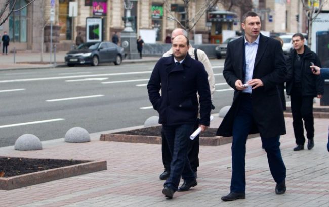У Кличко планируют освободить всю пешеходную зону Крещатика от припаркованных авто