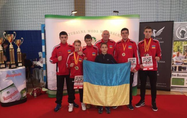 Украинские кикбоксеры в Польше взяли 2 золотые, 1 серебряную и 2 бронзовые медали
