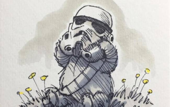 "Звездные войны" соединили с "Винни-Пухом"