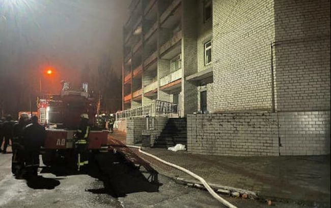 Пожежа в COVID-лікарні Запоріжжя: відкрито справу
