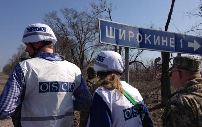 В Широкино боевики ДНР стреляли в сторону миссии ОБСЕ, - отчет