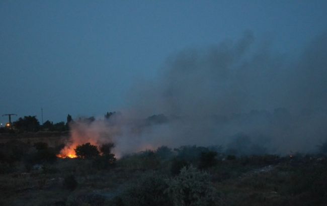 Під Миколаєвом горіло чергове сміттєзвалище