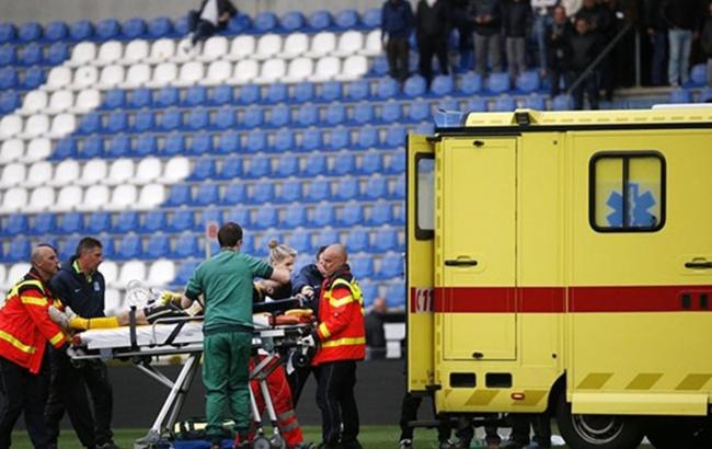 У бельгійського футболіста під час матчу зупинилося серце