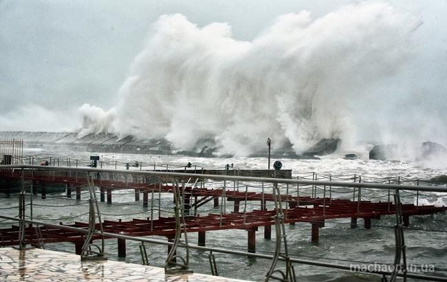 На Одесу йде другий шторм