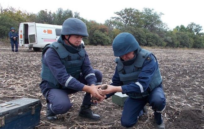 За минулу добу ДСНС в Луганській обл. вилучила понад 100 вибухонебезпечних предметів