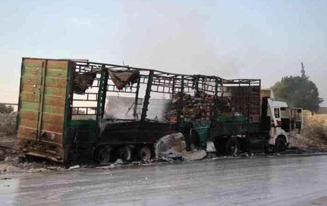 ООН не змогла встановити винуватця атаки на гумконвой у Сирії