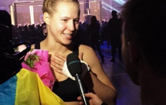 Украинка победила российскую чемпионку по смешанным единоборствам за 25 секунд