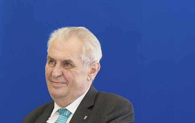 На виборах президента Чехії переміг чинний глава держави Земан