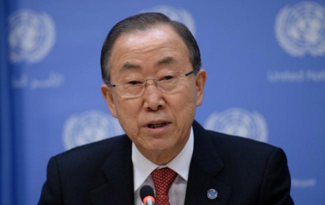 Генсек ООН обвинил боевиков в нарушении минских соглашений