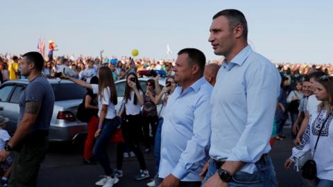 Кличко приїхав у Дніпро на День міста