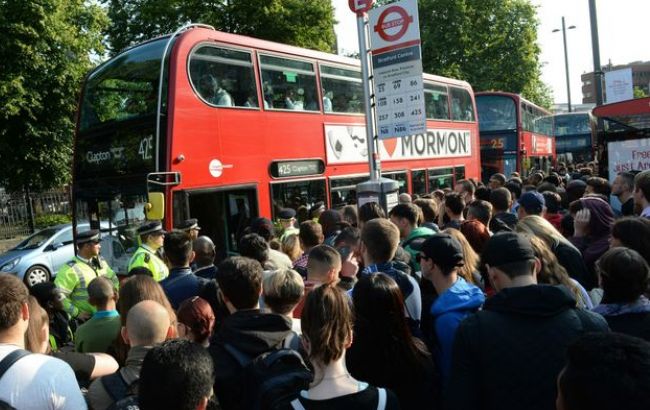 Забастовка в метро Лондона вызвала транспортный коллапс