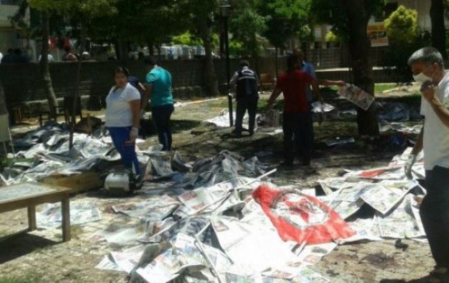 Взрыв в Суруче: очевидцы сообщают о двух террористах-смертниках