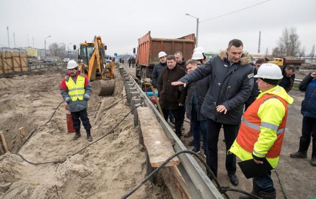 Строительство части Большой Окружной дороги в Киеве должно завершиться до конца 2018 года, - Кличко