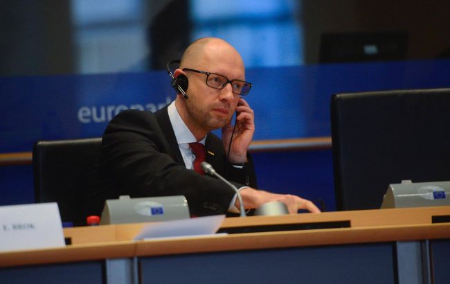 Украина не может быть заложником внутренних политических коллизий в Брюсселе, - Яценюк