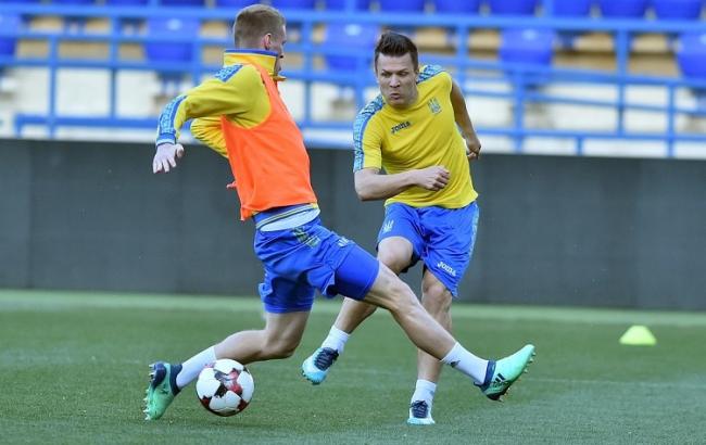 Коноплянка обійшов Реброва в списку бомбардирів збірної України