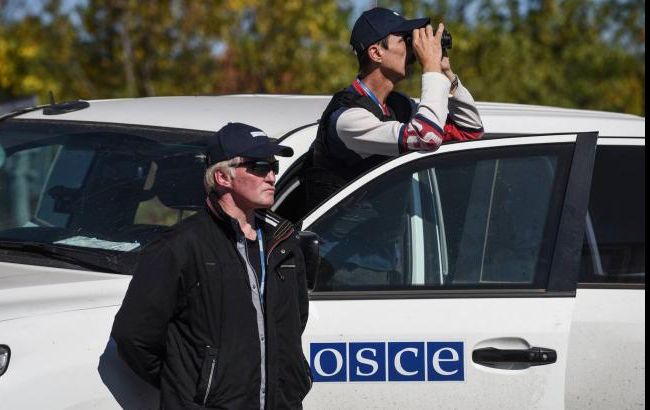 В ОБСЕ сообщили об обстреле наблюдателей на Донбассе