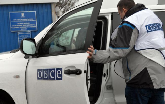 В Донецкой области в ДТП попали представители миссии ОБСЕ, - МВД