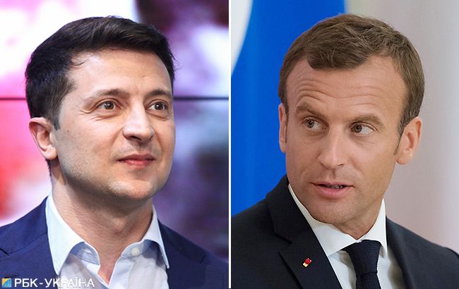 Зеленський проведе телефонну розмову з Макроном