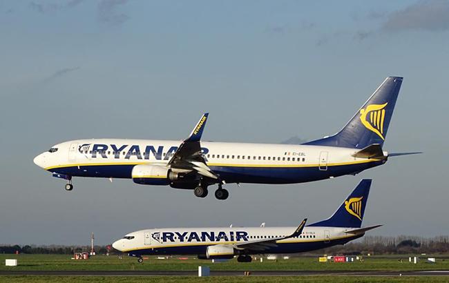 Ryanair остановил продажу билетов на рейсы из Украины