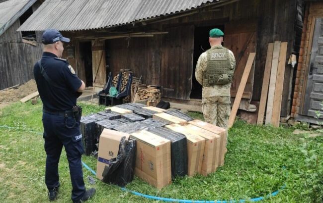 Пограничники разоблачили склад с табачными изделиями в Черновицкой области