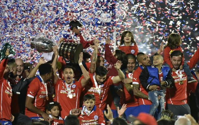 Сборная Чили выиграла Кубок Южной Америки по футболу