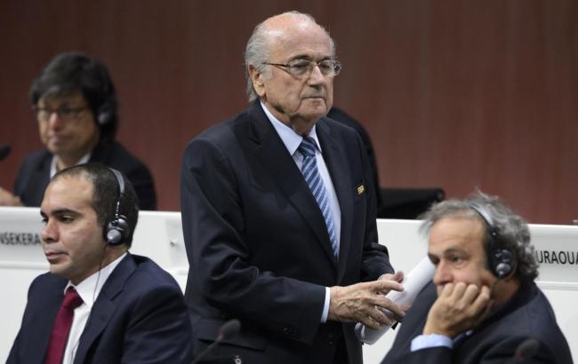 Йозеф Блаттер відсторонений від керівництва ФІФА на 90 днів