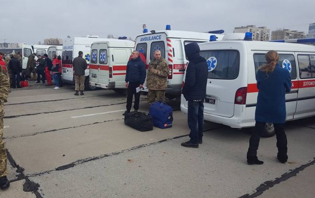 В Одессу доставили 24 раненых военных