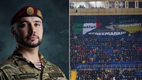 Своих не бросаем: болельщики мощно поддержали Маркива на матче Шахтер - Аталанта (фото)