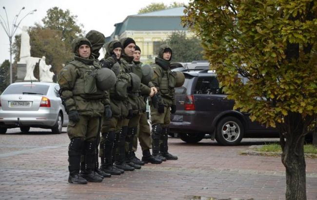Полиция задержала 4 человека в ходе конфликта в центре Киева
