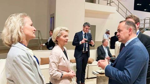 Глава ДТЭК встретился с президентом Еврокомиссии на климатической конференции СОР28