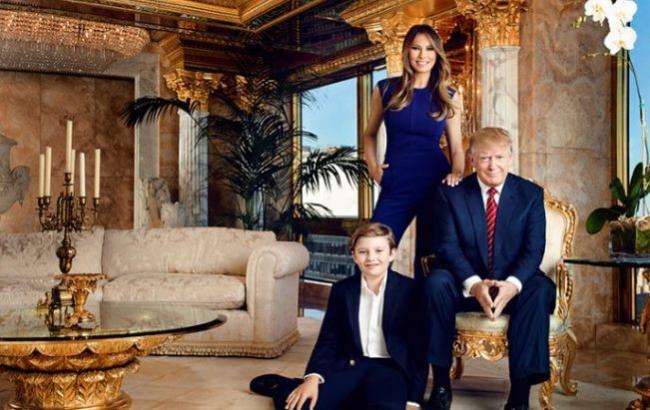 Золото, мрамор и антиквариат: в сети показали роскошный пентхаус Трампа