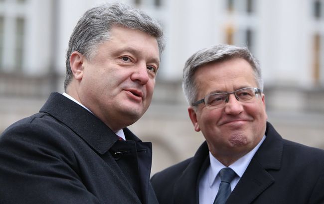 Порошенко сьогодні відвідає Львівську обл. і зустрінеться з Коморовським