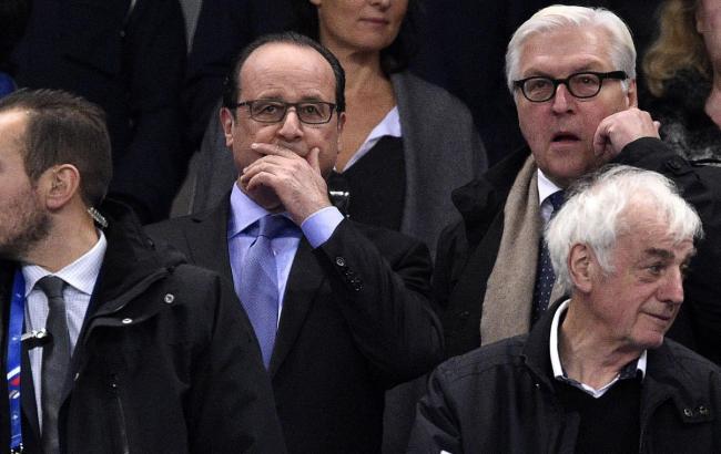 Президент Франции Олланд посчитал стадион безопасным местом во время терактов 13 ноября