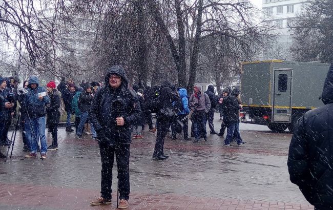 В центре Минска проходят акции ко Дню Воли, милиция усилила патрулирование