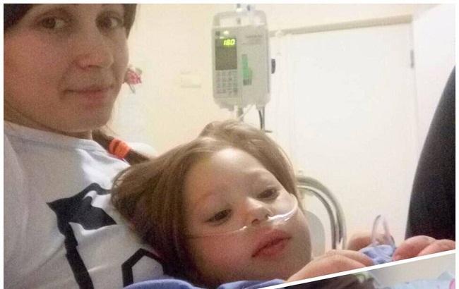 Мати важкохворої дівчинки просить термінової допомоги