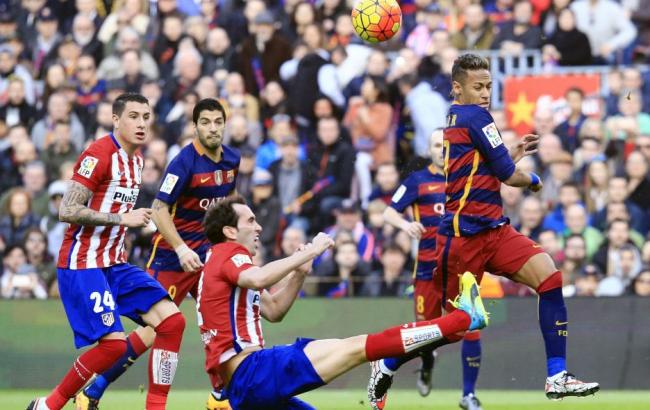 Атлетико - Барселона: составы команд