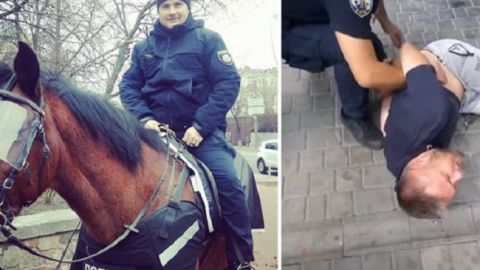 У комбата&nbsp;киевской полиции случился&nbsp;психоз: скандал в Одессе получил продолжение (видео)