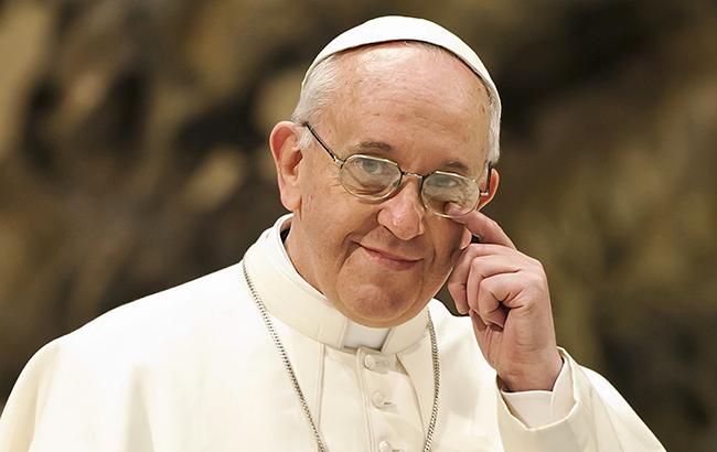 Папа Римський закликав до миру на Донбасі в традиційному різдвяному посланні