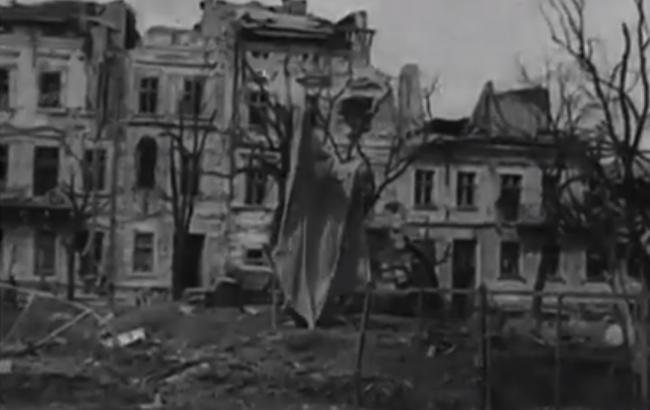 У мережі показали унікальні воєнні кадри Тернополя, зняті британцями
