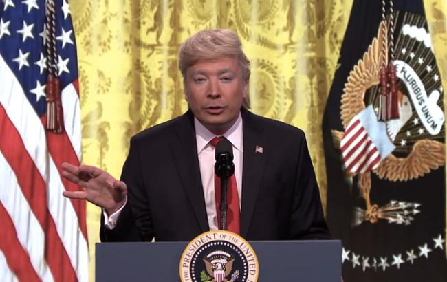 Американский шоумен высмеял Трампа в пародии