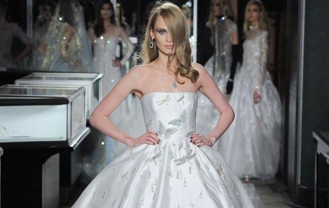 Американский дизайнер создала самое дорогое в мире свадебное платье